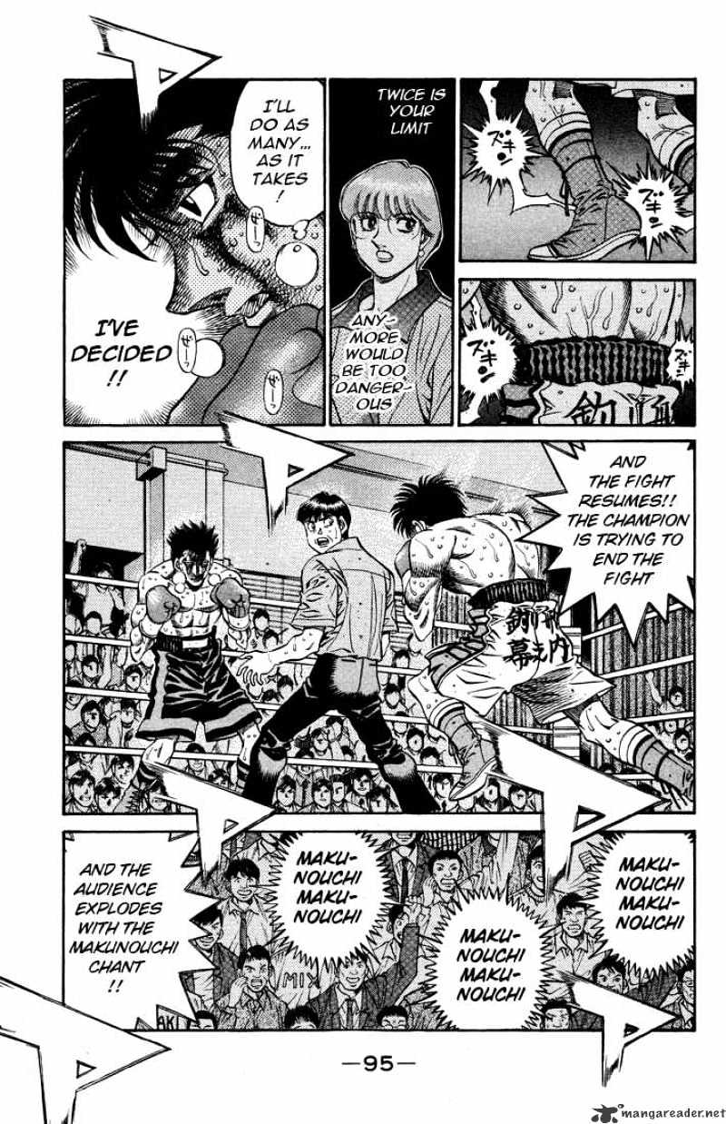 Hajime no Ippo: Fighting Spirit, Chapter 498 image 03